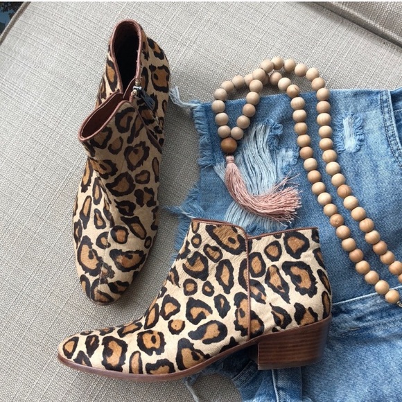 sam edelman petty leopard booties